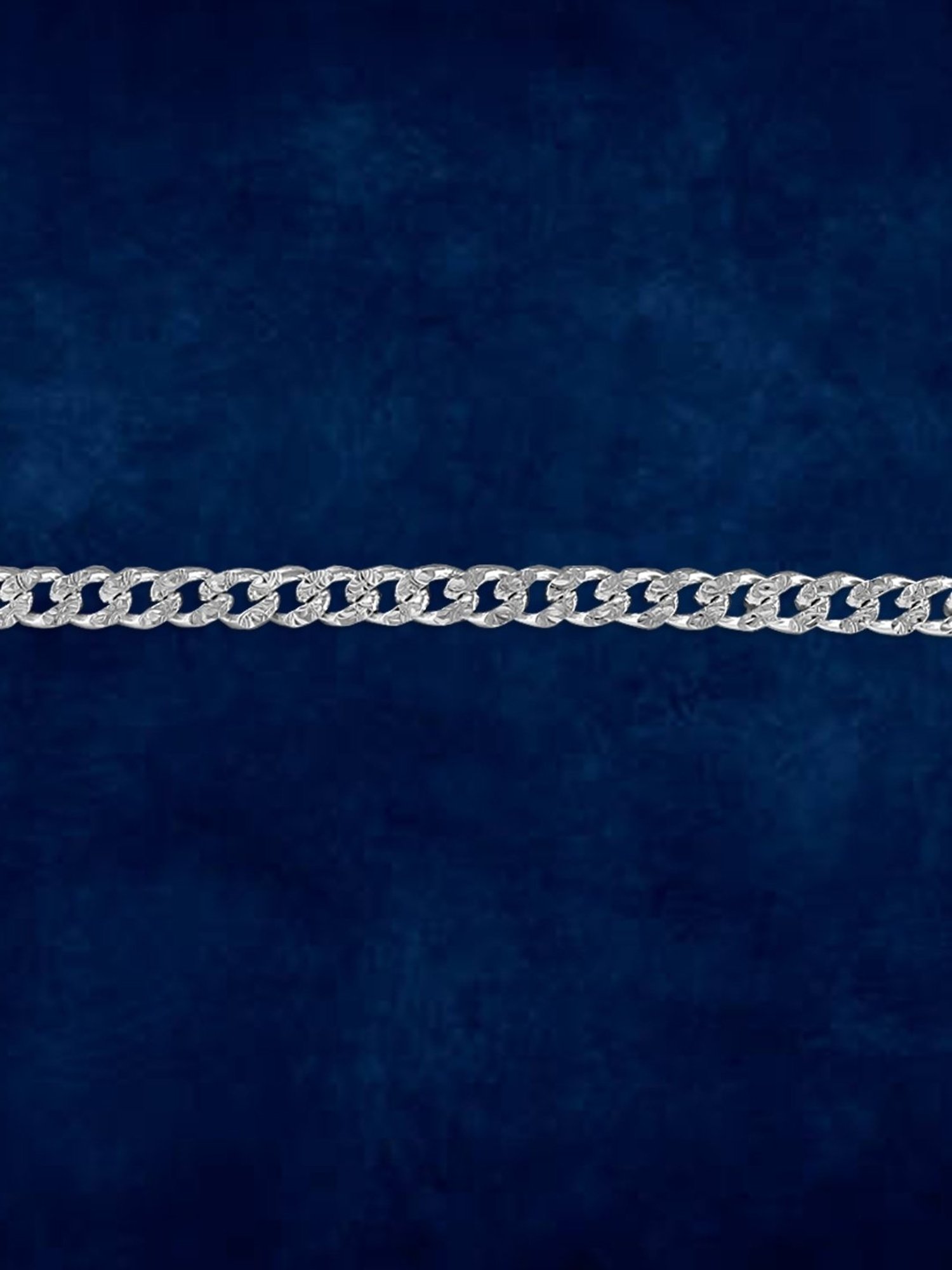 Zavya Sleek and Modern Golden Plated 92.5 Sterling Silver Box Chain