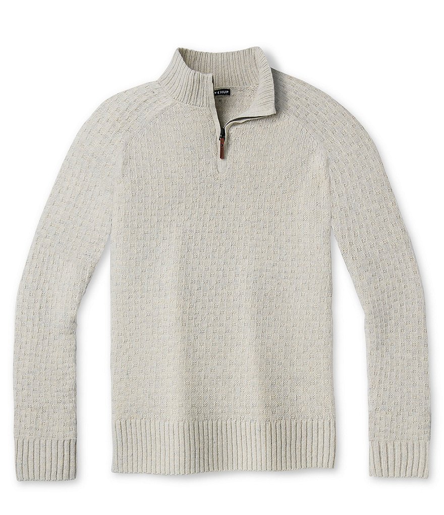 SmartWool Chup Tahti Quarter-Zip Mock Sweater