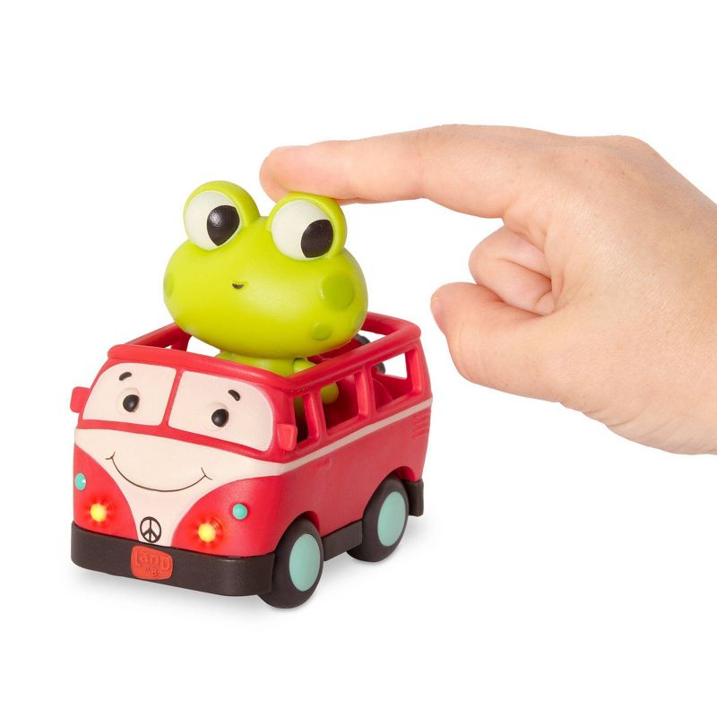 Land of B. Light-Up Toy Frog & Bus - Jax & Groovy Patootie