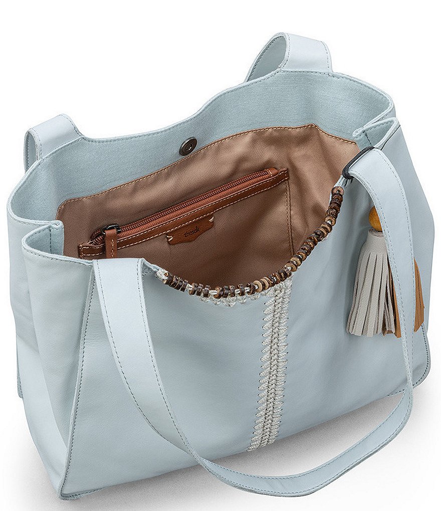 The Sak Huntley Leather Snap Tote Bag