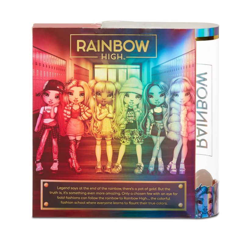 Rainbow High Skyler Bradshaw – Blue Fashion Doll with 2 Outfits