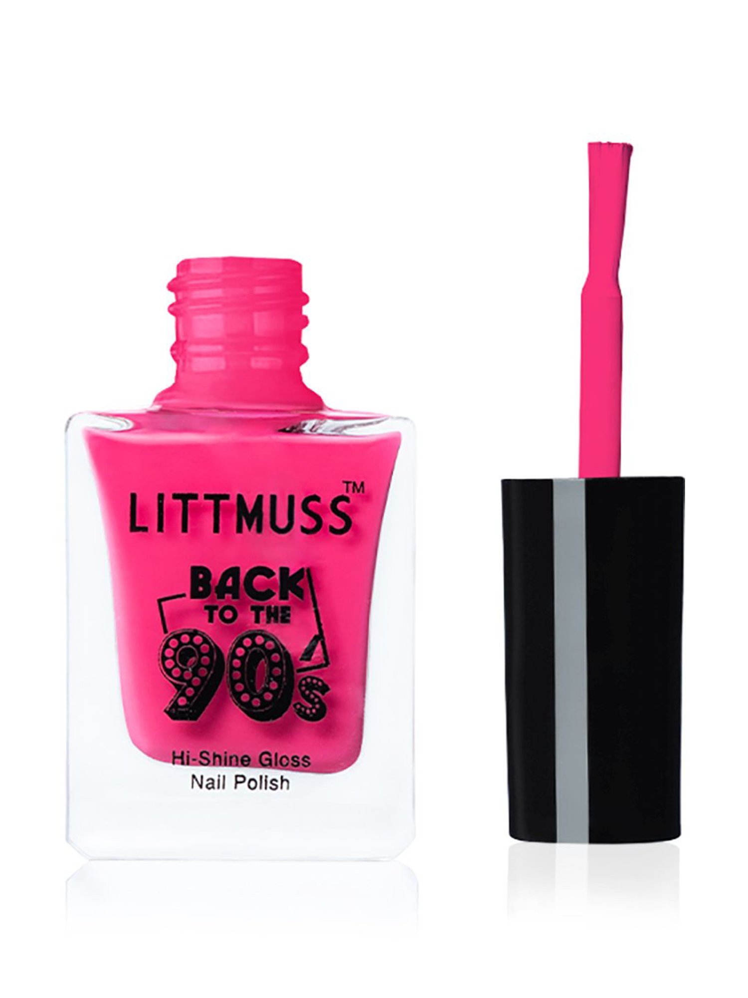 Littmuss Back To The 90's Hi Shine Gloss Nail Polish Flirt Pink 042 - 9.5 ml