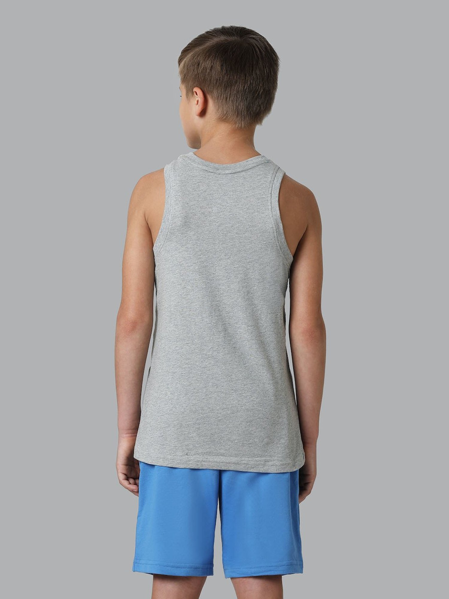 Van Heusen Regular Fit Smart Tech Easy Stain Release Vest - Grey Melange