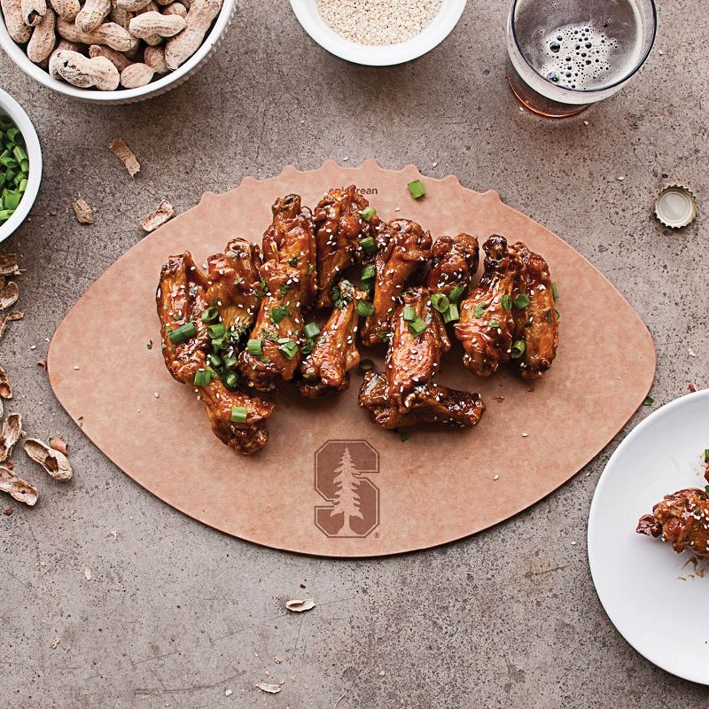 Picnic at Ascot Bamboo Butcher Block  13" x 13"