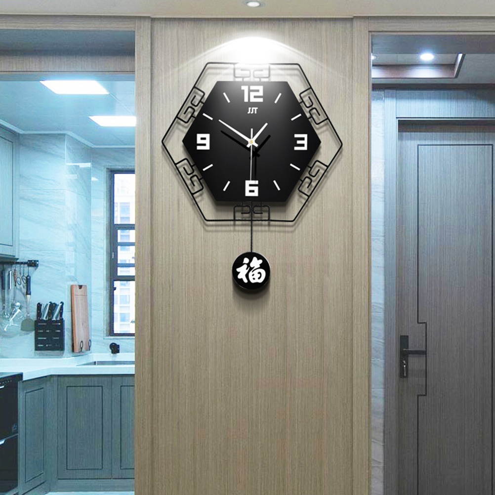 1PC Wall Clock Fashion Wall Decorative Hanging Clock Art Decor for Home Office Living Room Bedroom