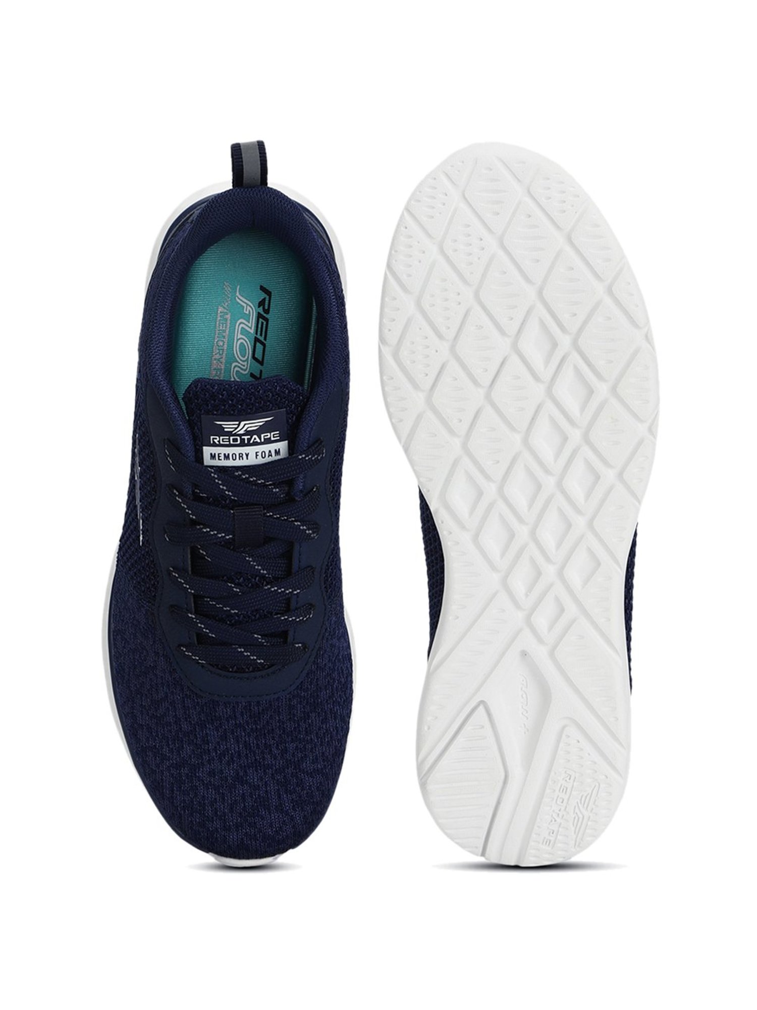 Red Tape Navy Walking Shoes