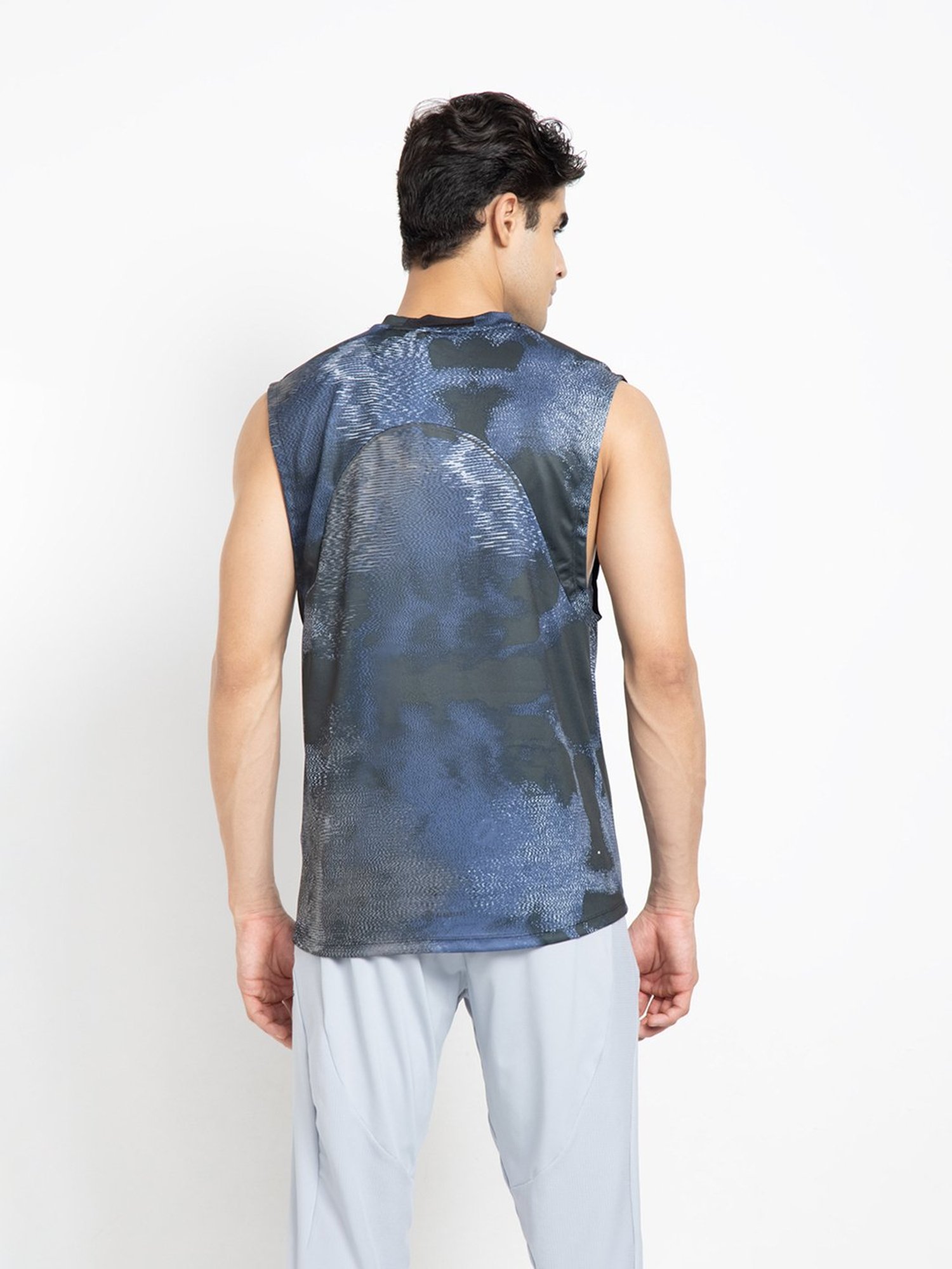 adidas Multicolor Printed Round Neck T-Shirt