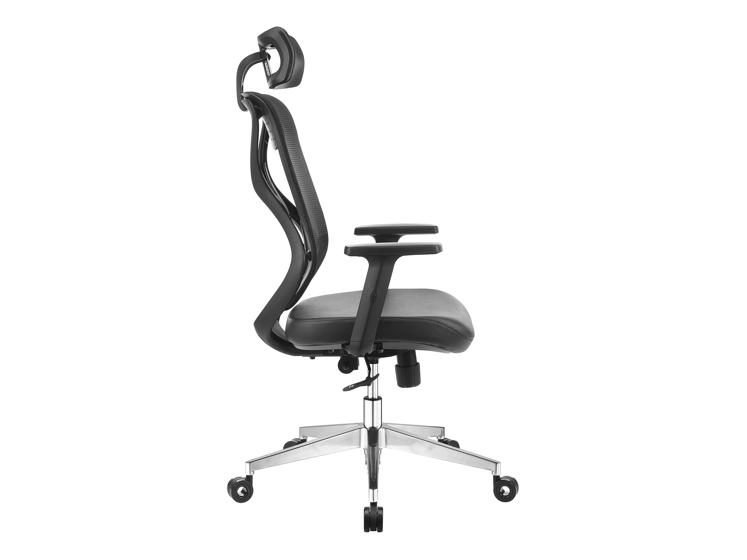 Worksmyth Home Office Ergonomic Computer Desk Chair, Adjustable Height Mesh Back Gaming Chair With Lumbar Support, Adjustable Armrest and Headrest, Tilt Tension