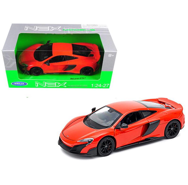 McLaren 675LT Coupe Red 1/24-1/27 Diecast Model Car by Welly