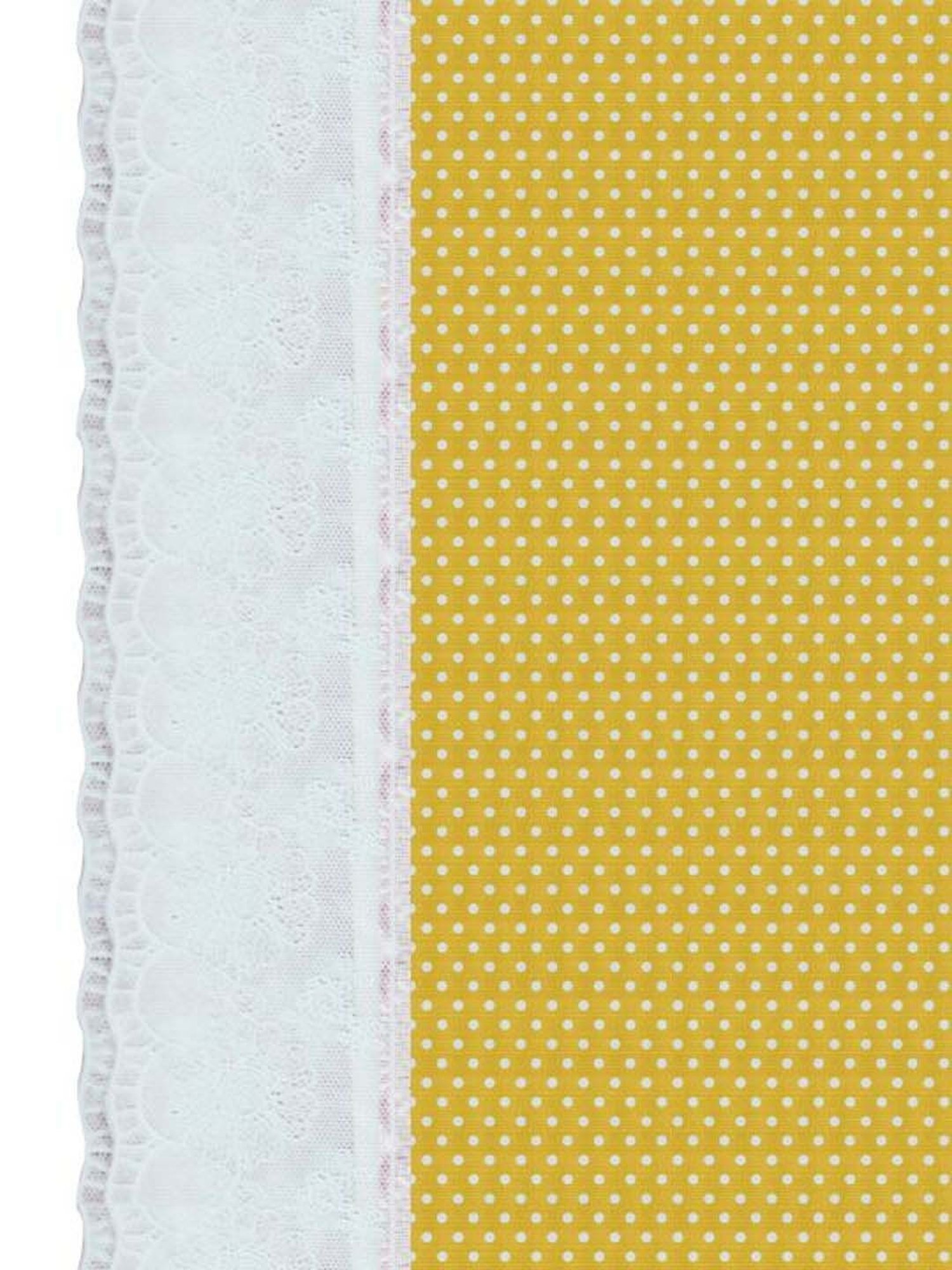 Bianca Classic Clear Yellow Pvc 4-6 Seater Table Cloth