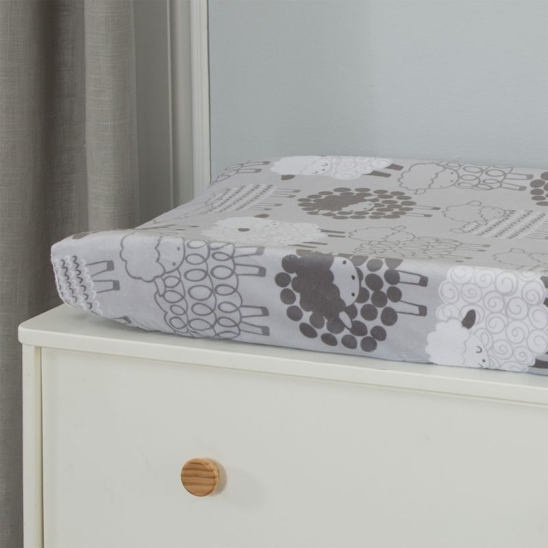 Lambs & Ivy Little Sheep Changing Pad Cover