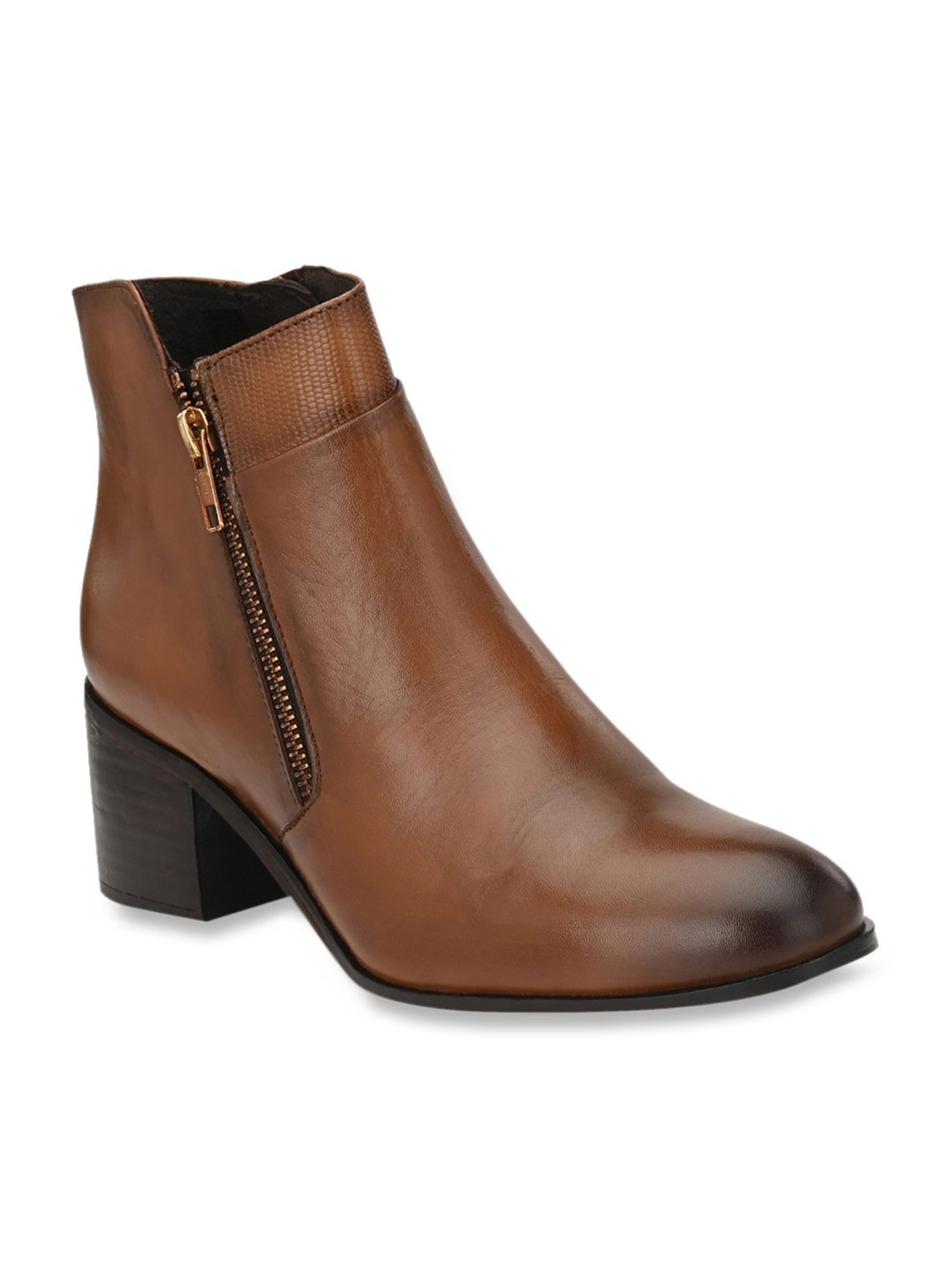 Delize Women's Tan Casual Booties