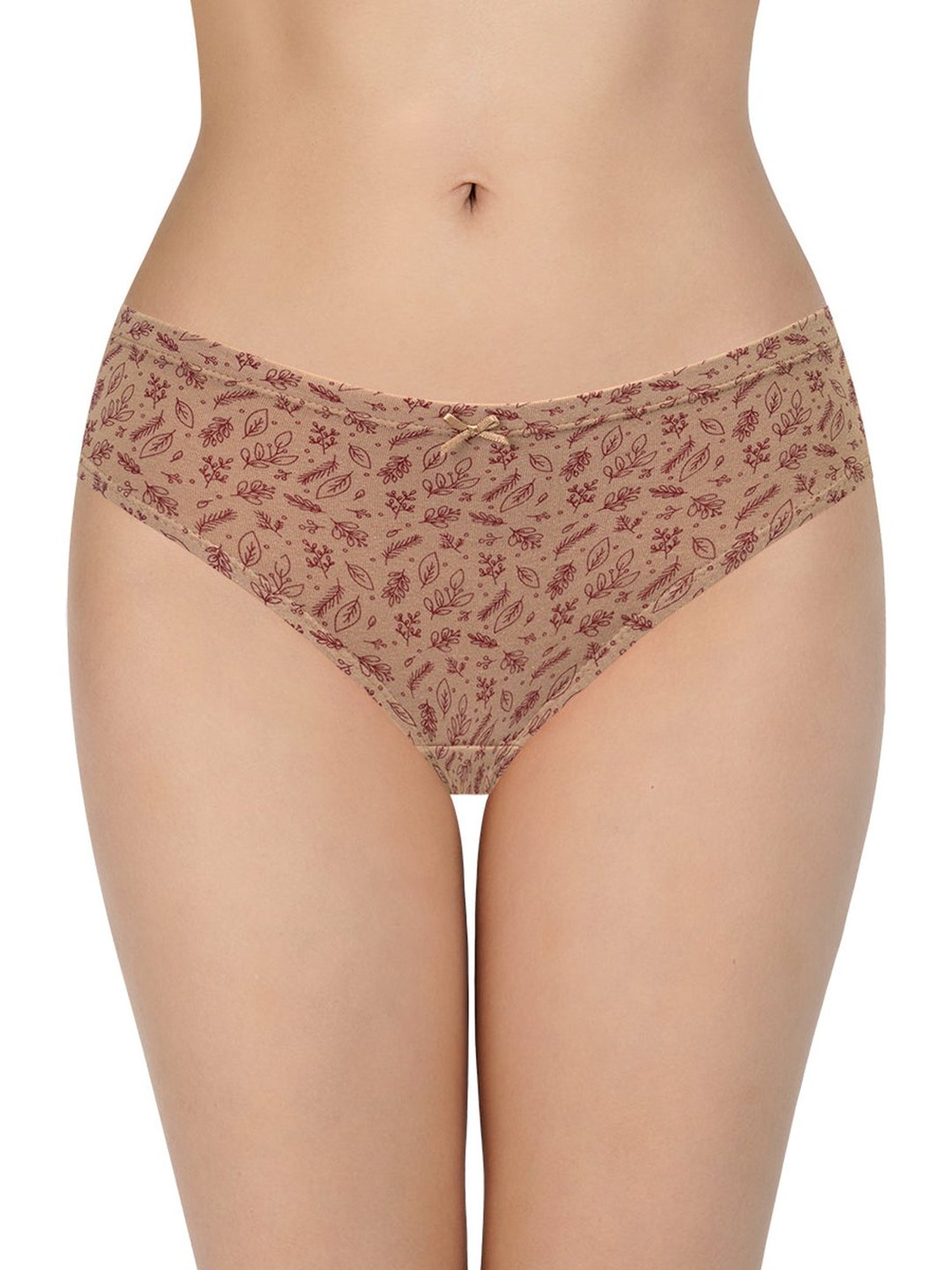 Lyra Assorted Color Cotton Printed Hipster Panties - Pack Of 4
