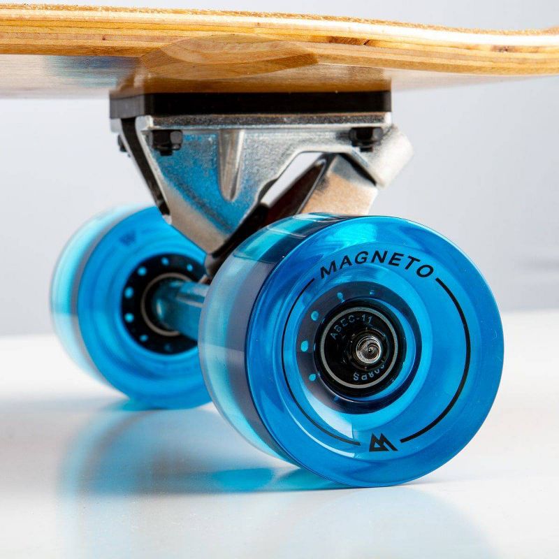 Kryptonics 23" Mini Fat Born Free Cruiser Board - White/Red/Blue