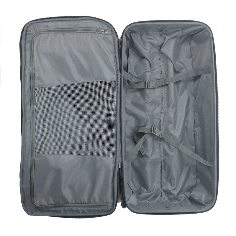 FUL Workhorse 30" Rolling Duffel Bag with Retractable Pull Handle - Black