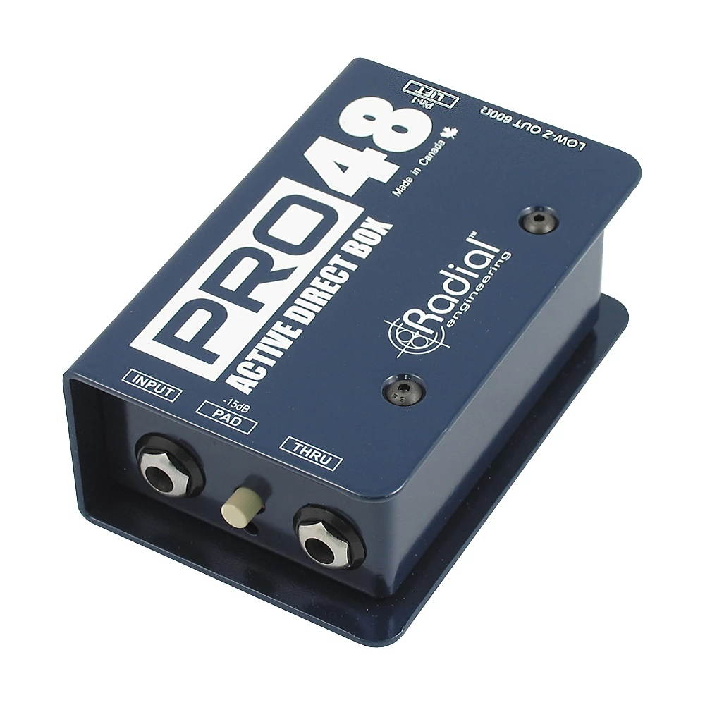 Radial Engineering Pro48 Active 48-Volt Compact Active Direct Box