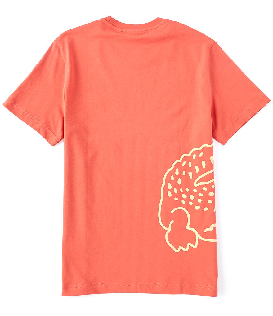 Lacoste Croc Beach Short-Sleeve Organic Materials Tee