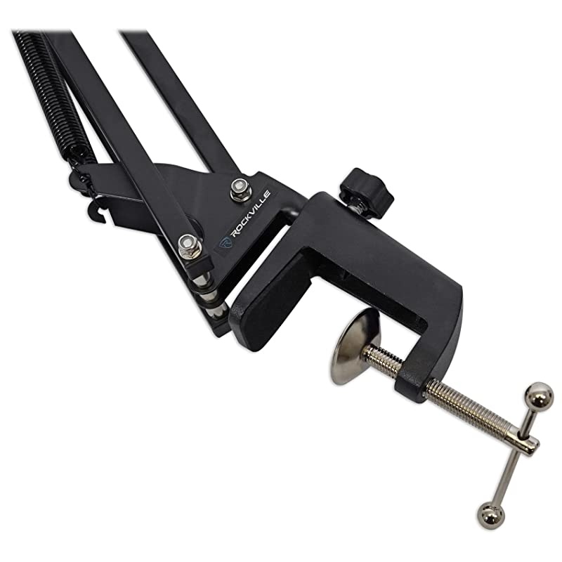 DMS40 40 Microphone Boom Arm Studio Podcast USB Mic Stand+Desk Clamp