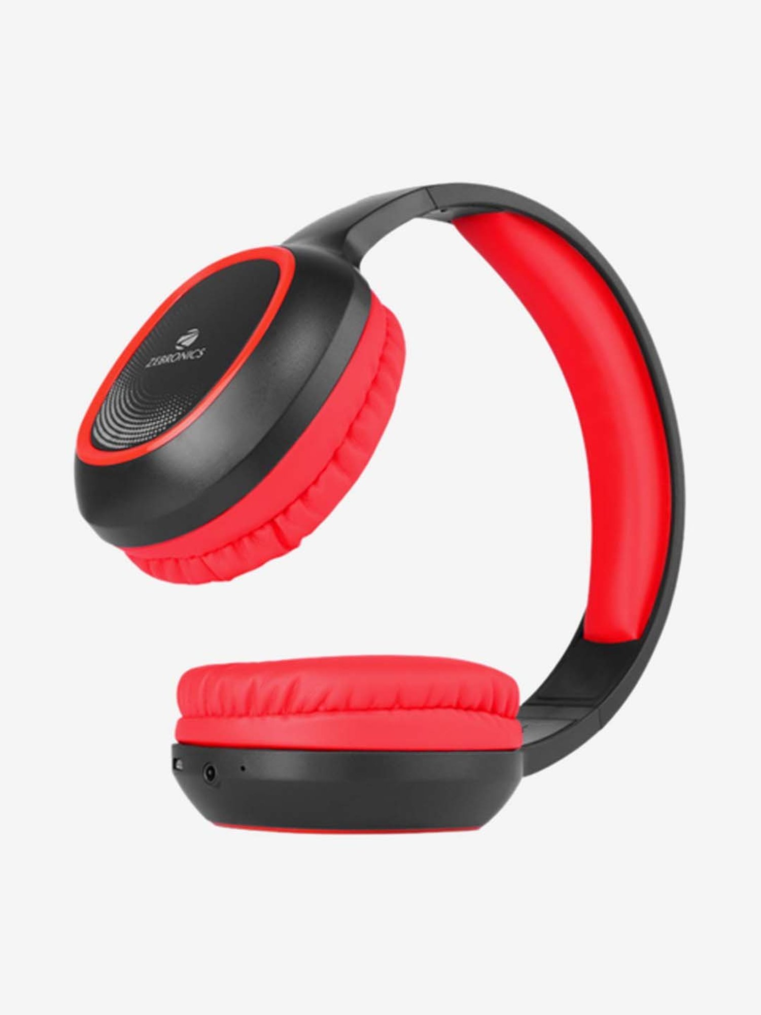 Zebronics Thunder Bluetooth Over The Ear Headphone (RedBlack)