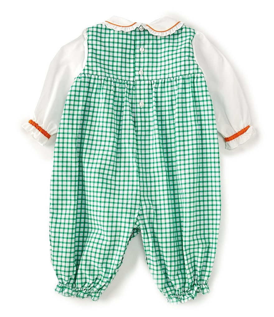 Starting Out Baby Girls Newborn-9 Months Stripe Ruffle Romper