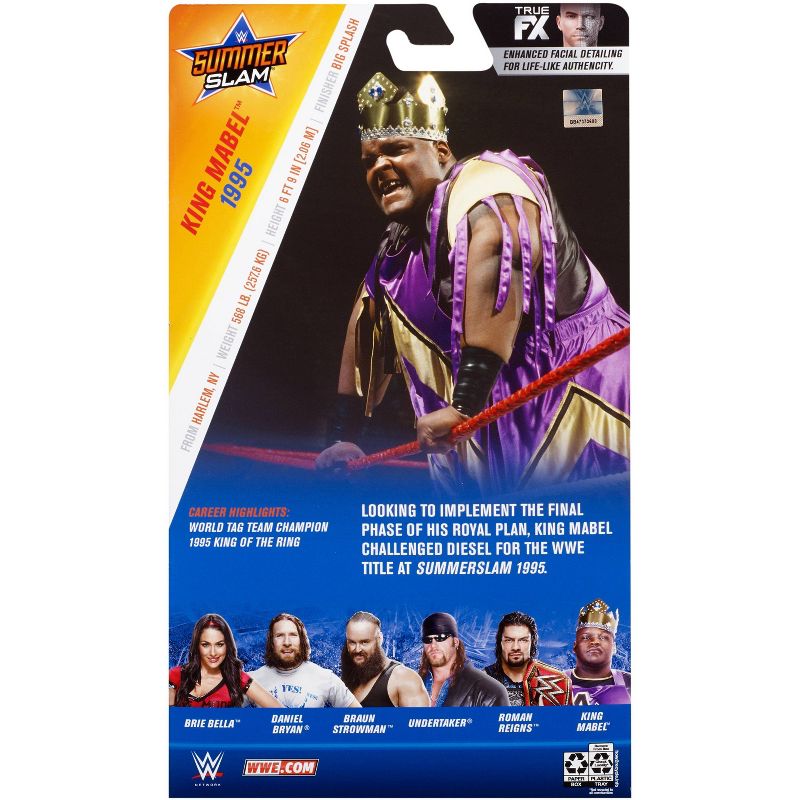 WWE Summer Slam 1995 Elite Collection King Mabel Action Figure Series 68