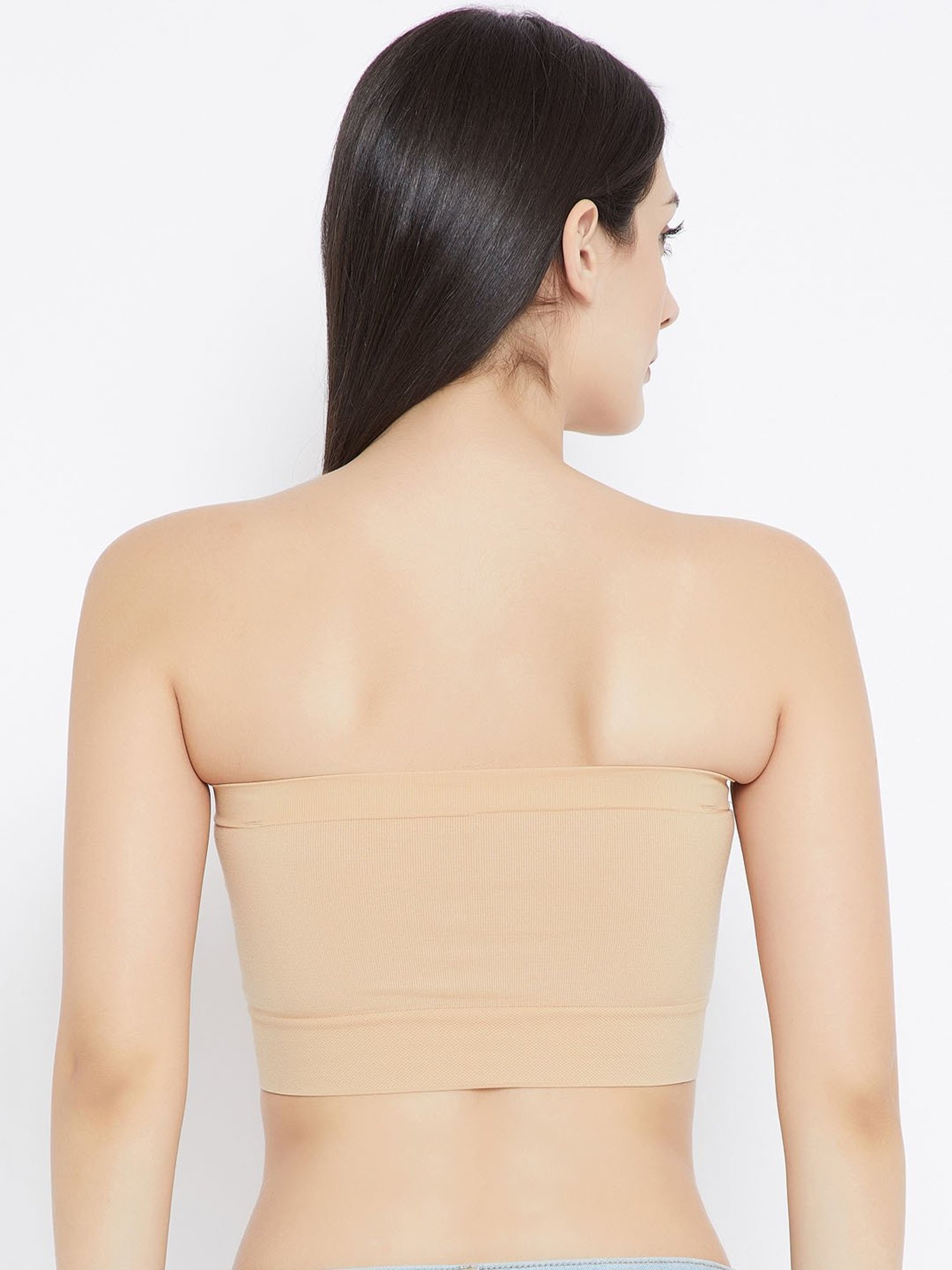 C9 Airwear Beige Logo Print Full Coverage Bralette Bra