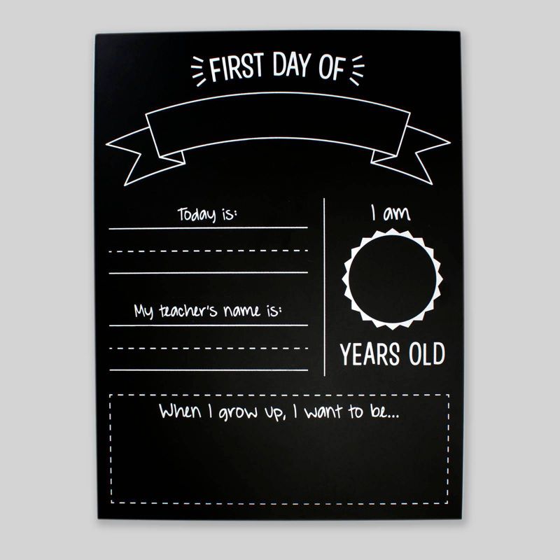 2ct First Day of School Chalkboards - Bullseye's Playground™