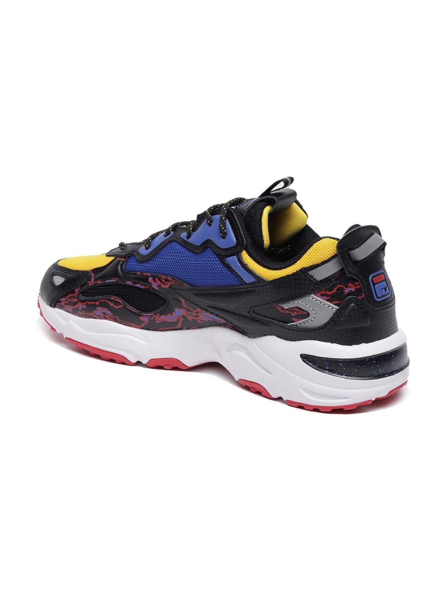Fila Men's RAY TRACER APEX Black Running Shoes