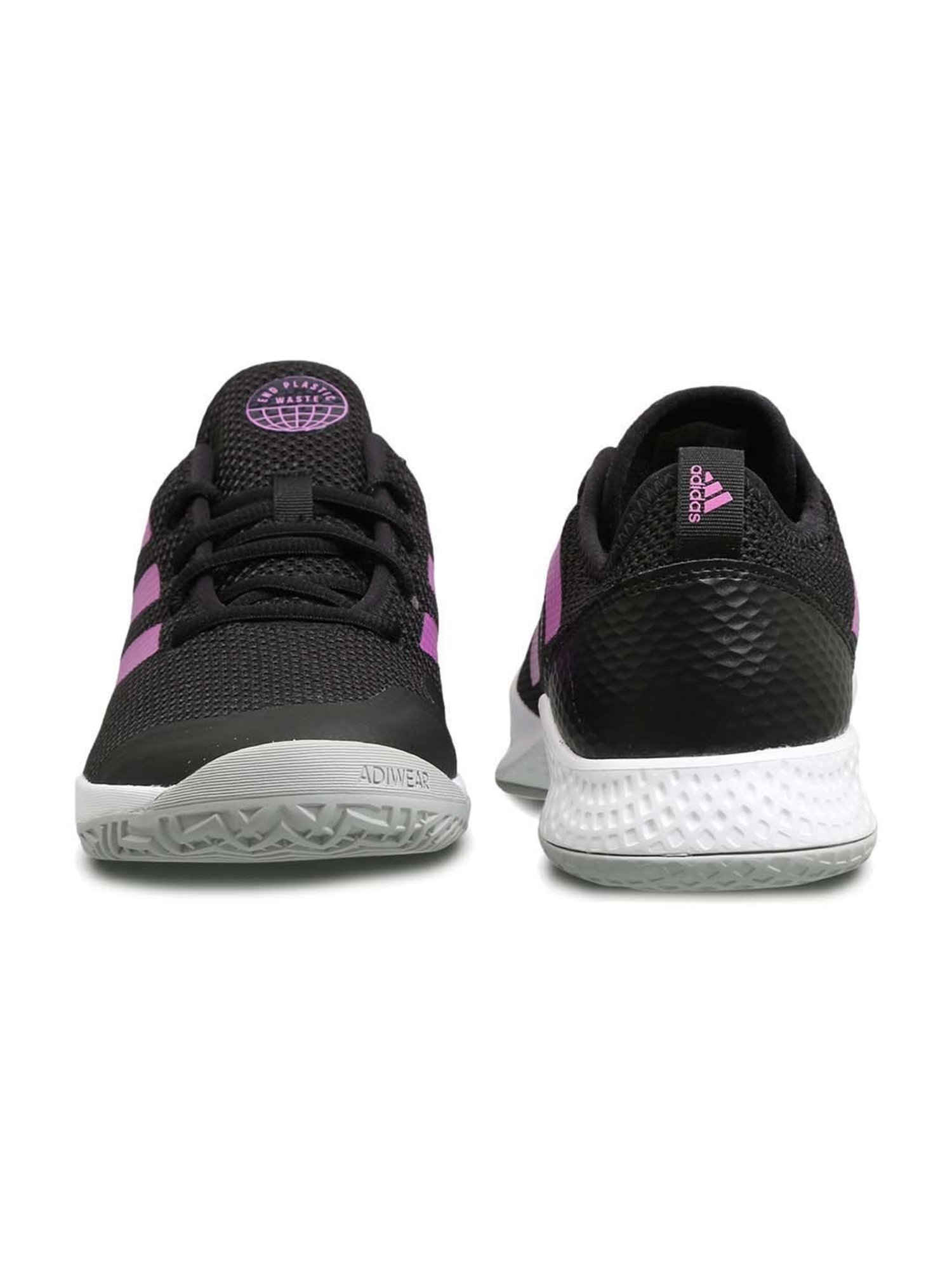 Adidas Women's Court Control W Black Tennis Shoes