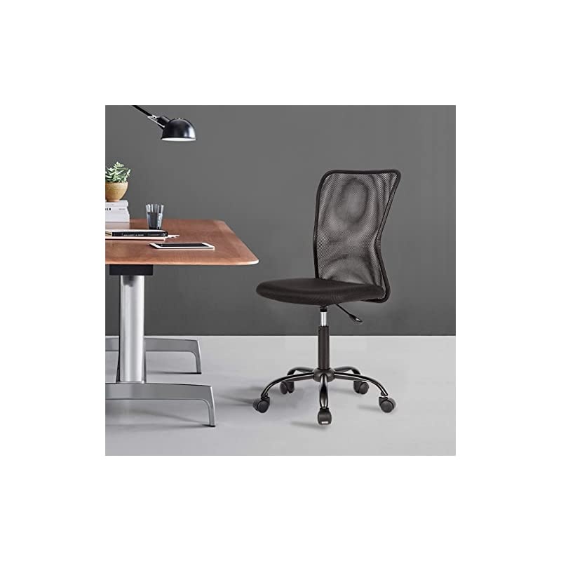 Office Chair Cheap Desk Chair Mesh Computer Chair Back Support Modern Executive Mid Back Rolling Swivel Chair for Women, Men