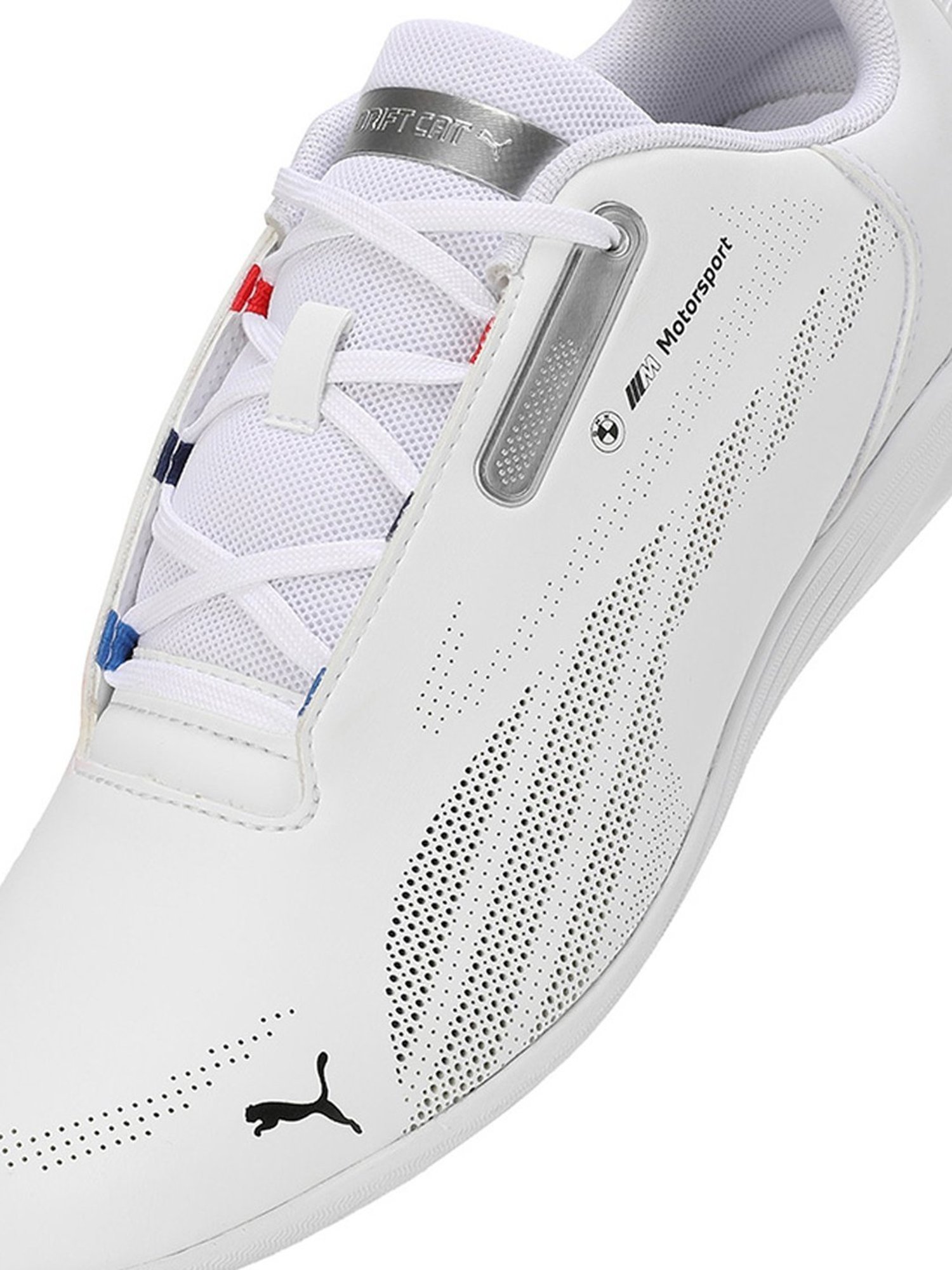 Puma Men's BMW Motorsport Drift Cat Decima 2.0 White Casual Sneakers