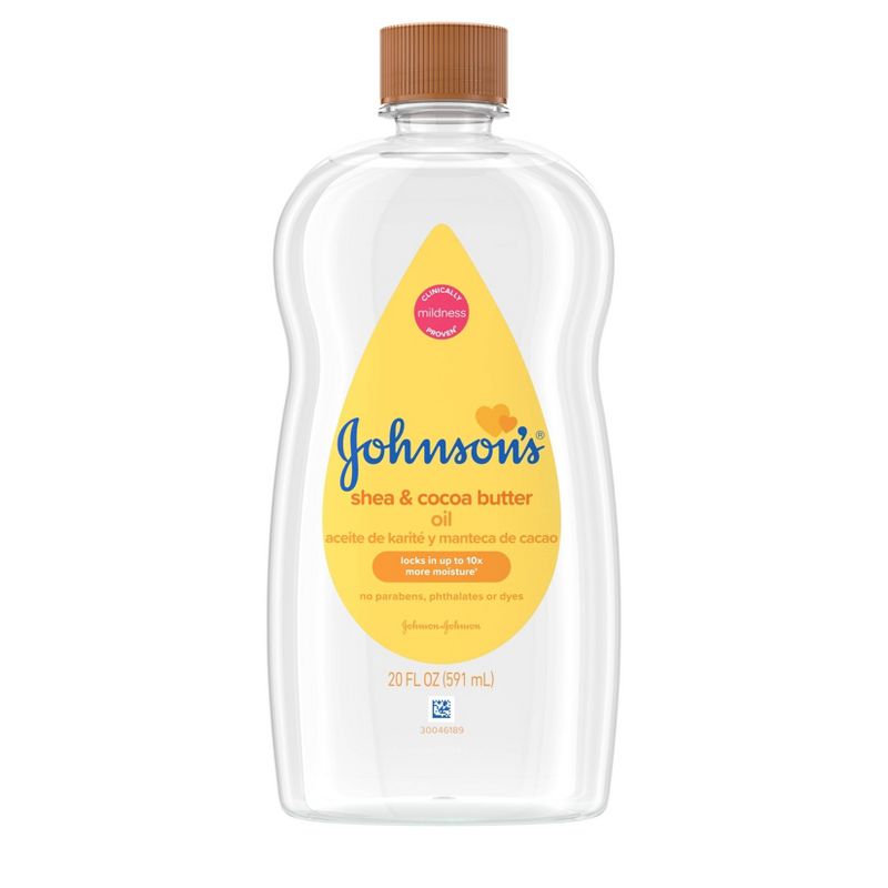 Johnson's Baby Oil with Shea & Cocoa Butter - 20oz