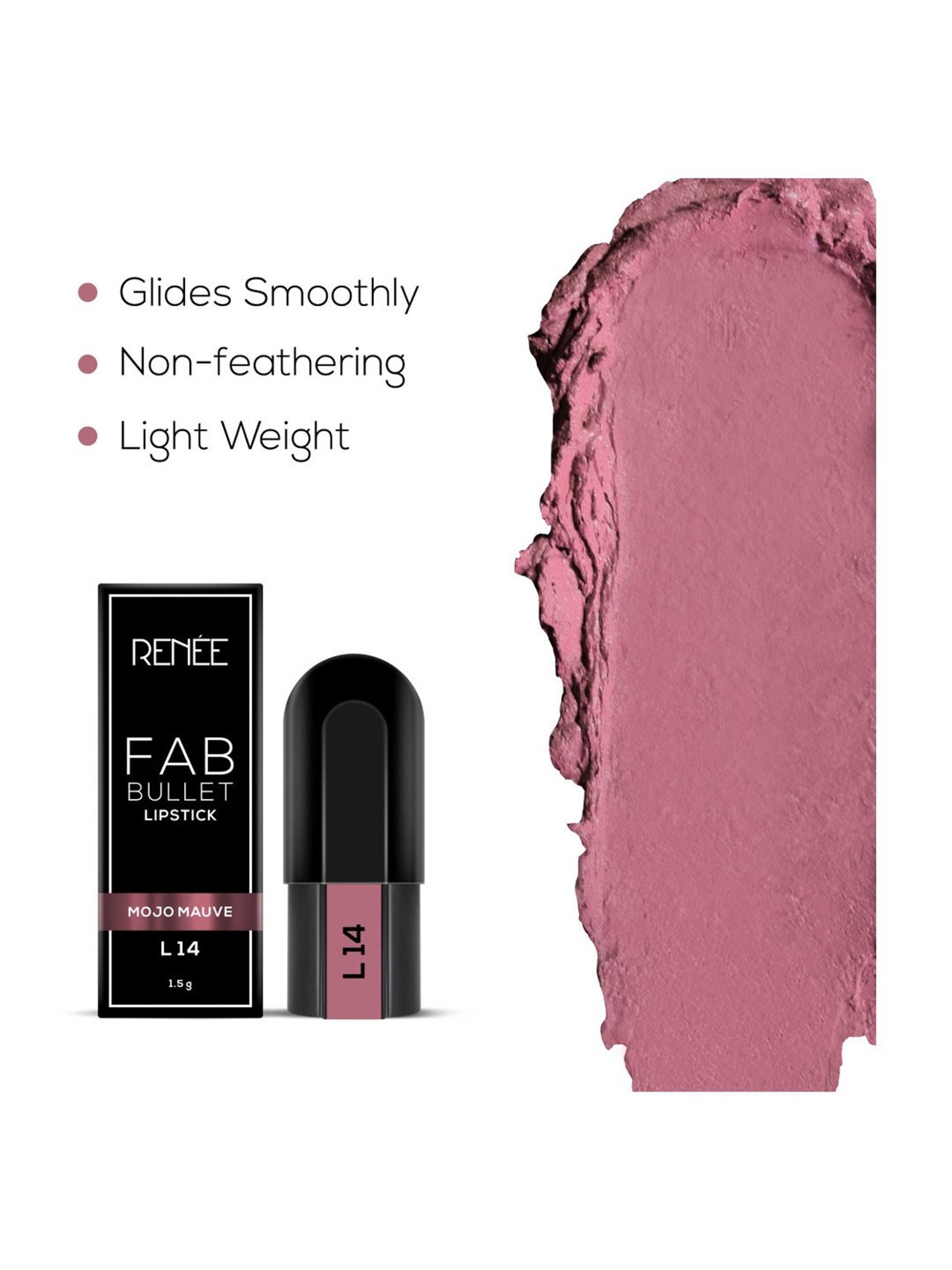 Renee Fab Bullet L 14 Mojo Mauve - 1.5 gm