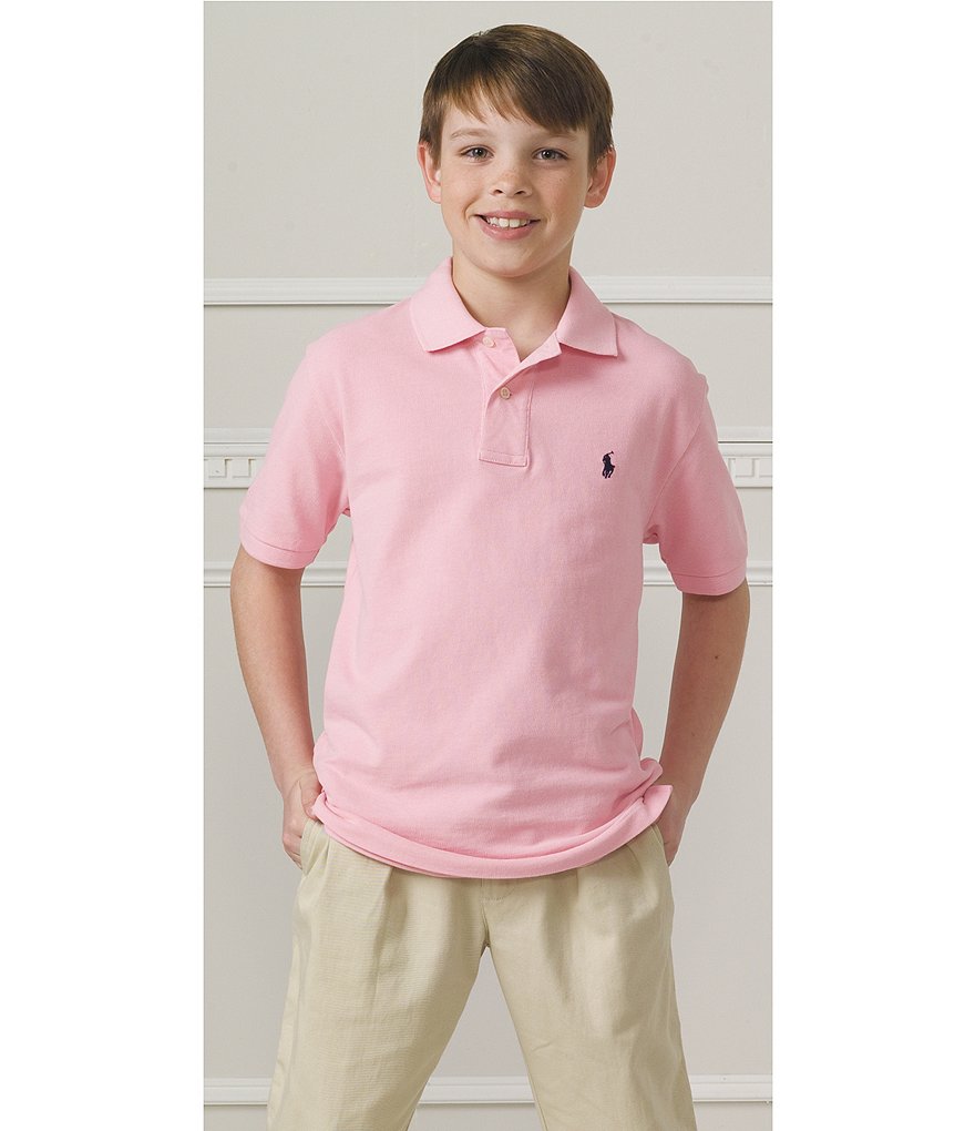 Polo Ralph Lauren Childrenswear Little Boys 2T-7 Short-Sleeve Essential Mesh Polo Shirt
