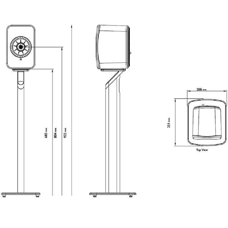 Lsx S1 Floorstand (White, Pair)