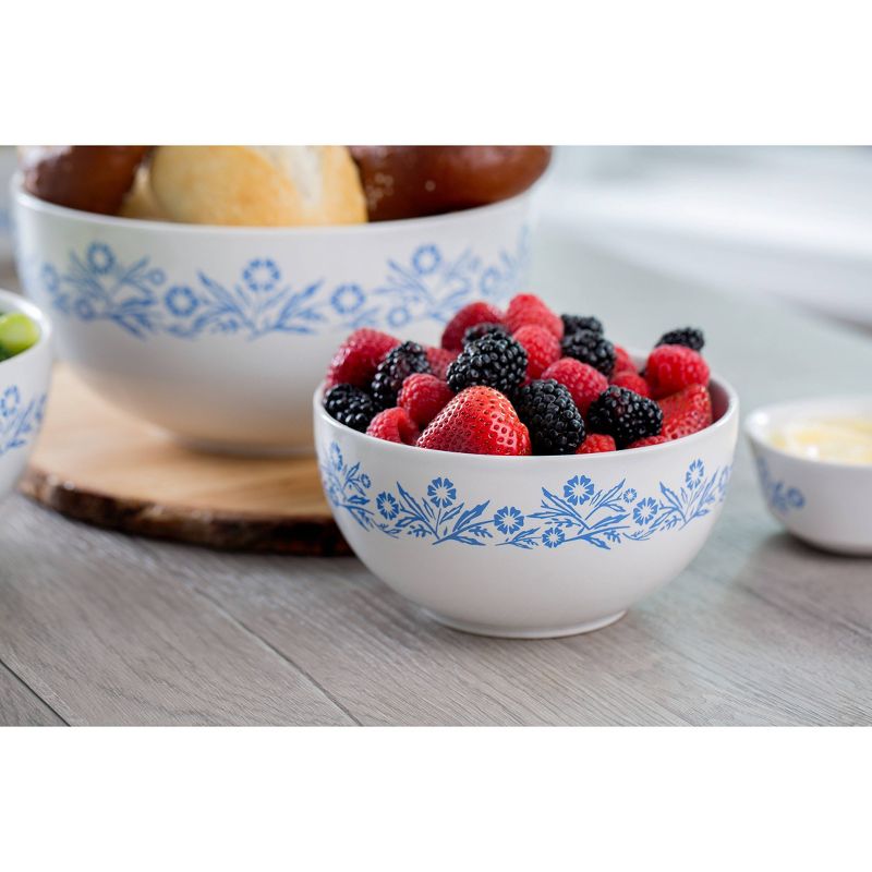 CorningWare Cornflower 3pc Ceramic Mixing Bowls