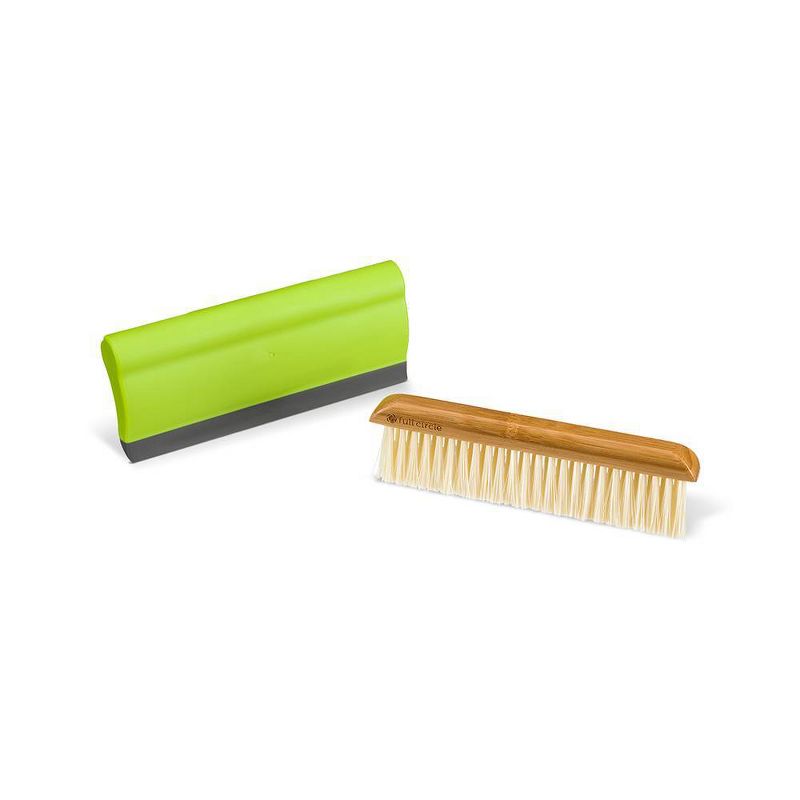 Full Circle Crumb Runner Counter Sweep and Squeegee - Green