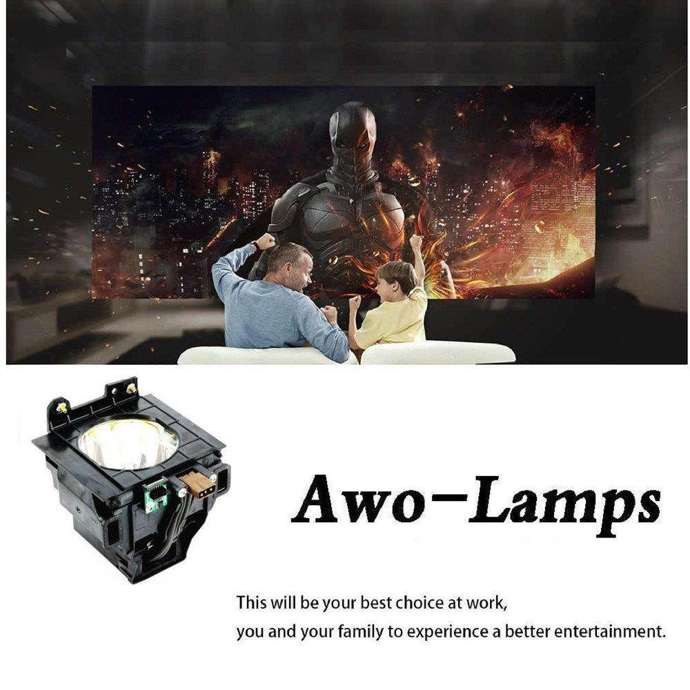 AWO ET-LAD40/ET-LAD40W Premium Replacement Projector Lamp Bulb with Housing for PANASONIC PT-D4000 PT-D4000U