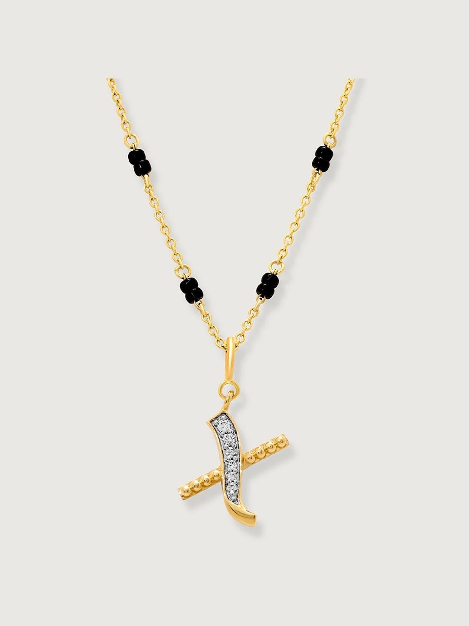 Mia Sutra DIY with Alphabet Charms- X