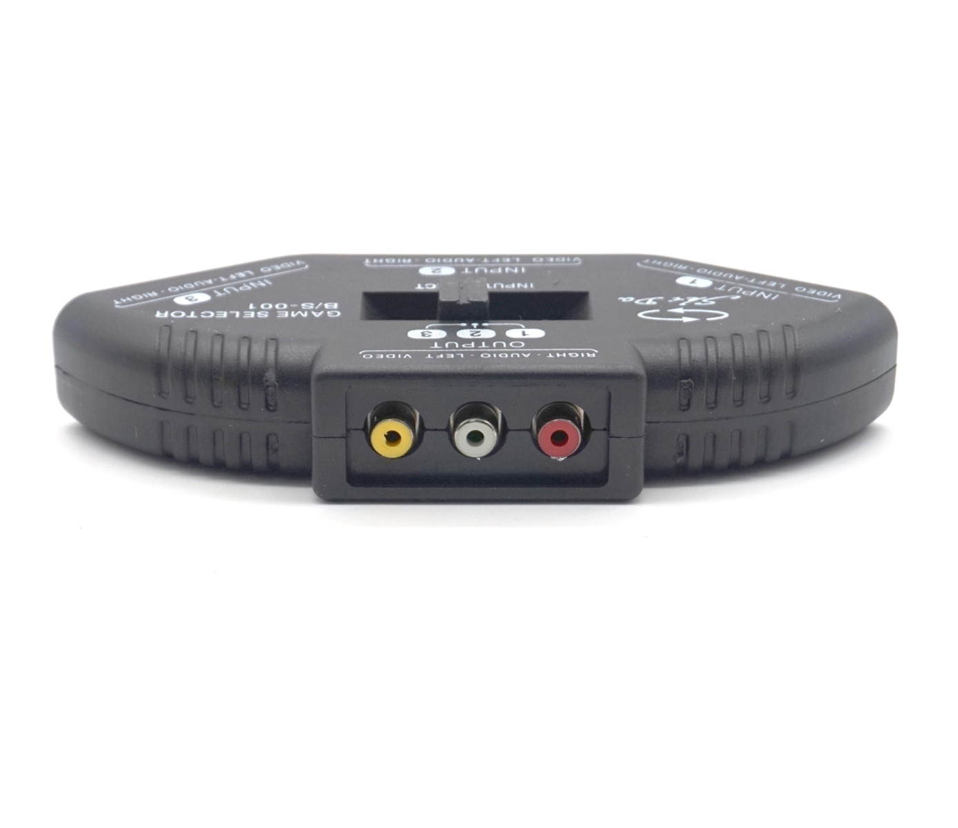 Weastlinks 3 in 1 Out Audio Video Signal AV RCA Switch Switcher Selector Box Converter Splitter for DVD VCD VCR DV