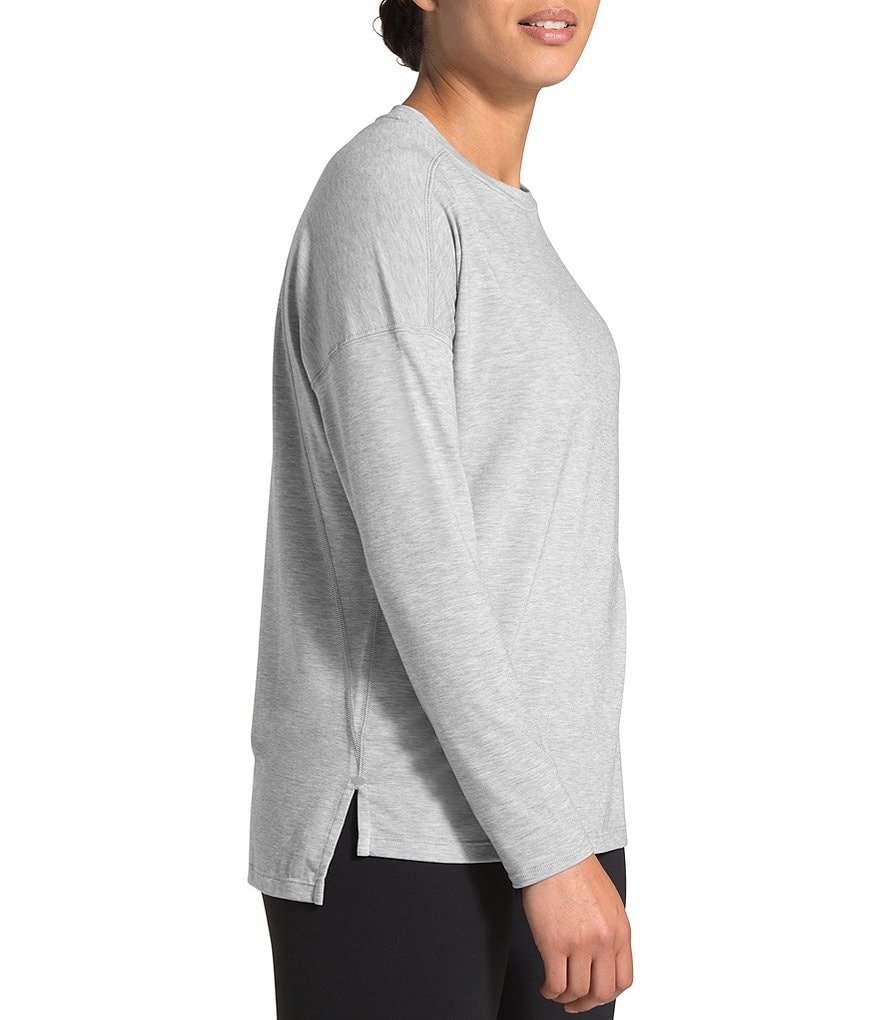 The North Face Long Drop Shoulder Sleeve Hi-Low Workout Tee