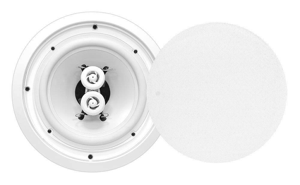 Pyle 6.5 Inch 300W Home Audio In Ceiling or Outdoor Speaker Waterproof (3 Pack)