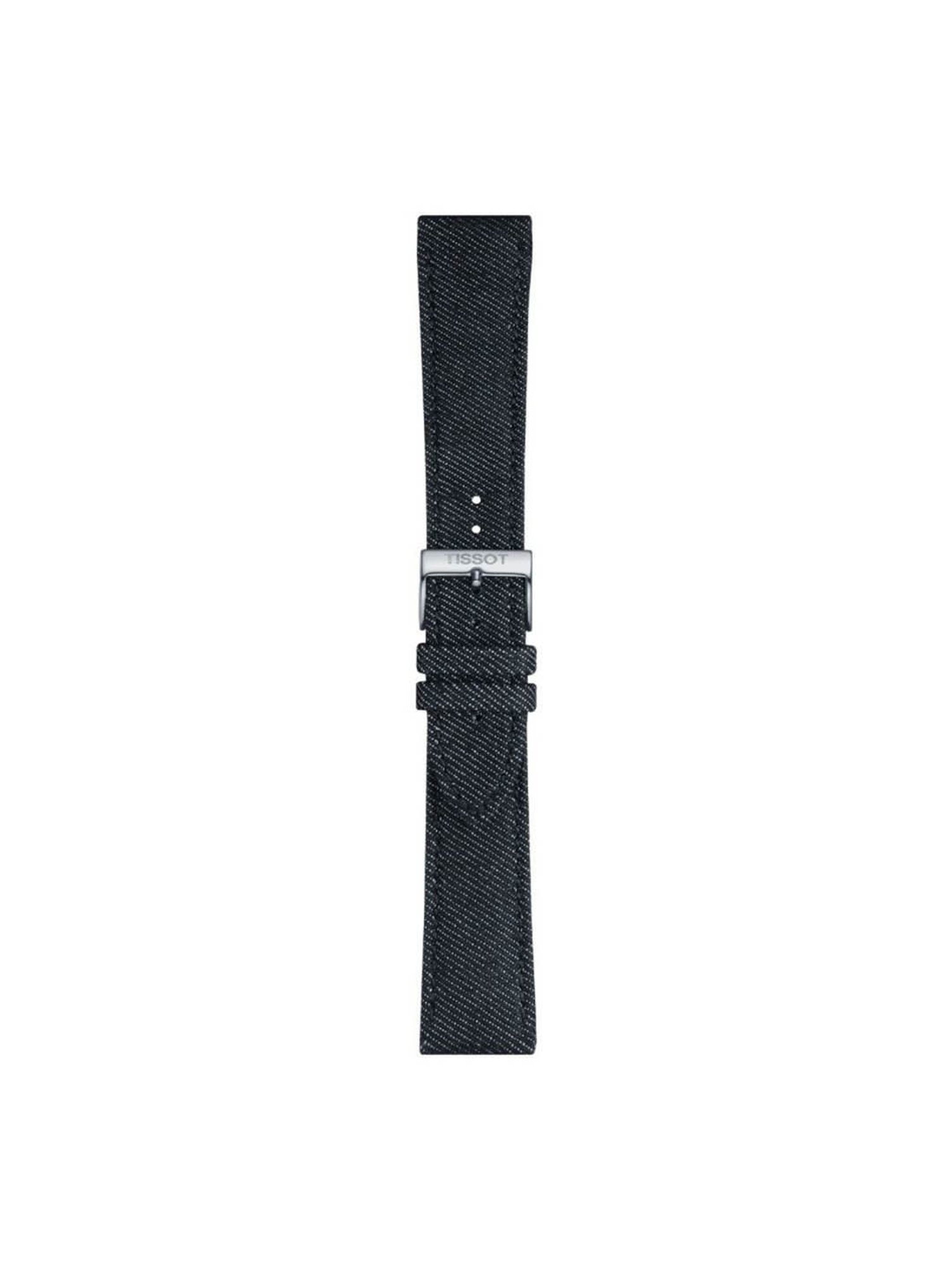 TISSOT Official T852046779 Blue Textile Watch Strap Lugs 22 mm