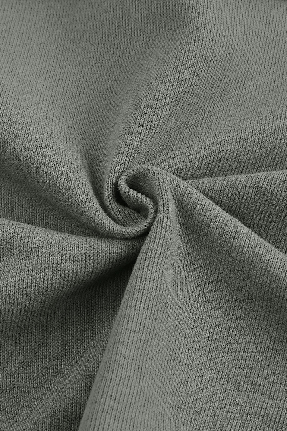 Pink Sequins Candy Cane Round Neck Sweatshirt