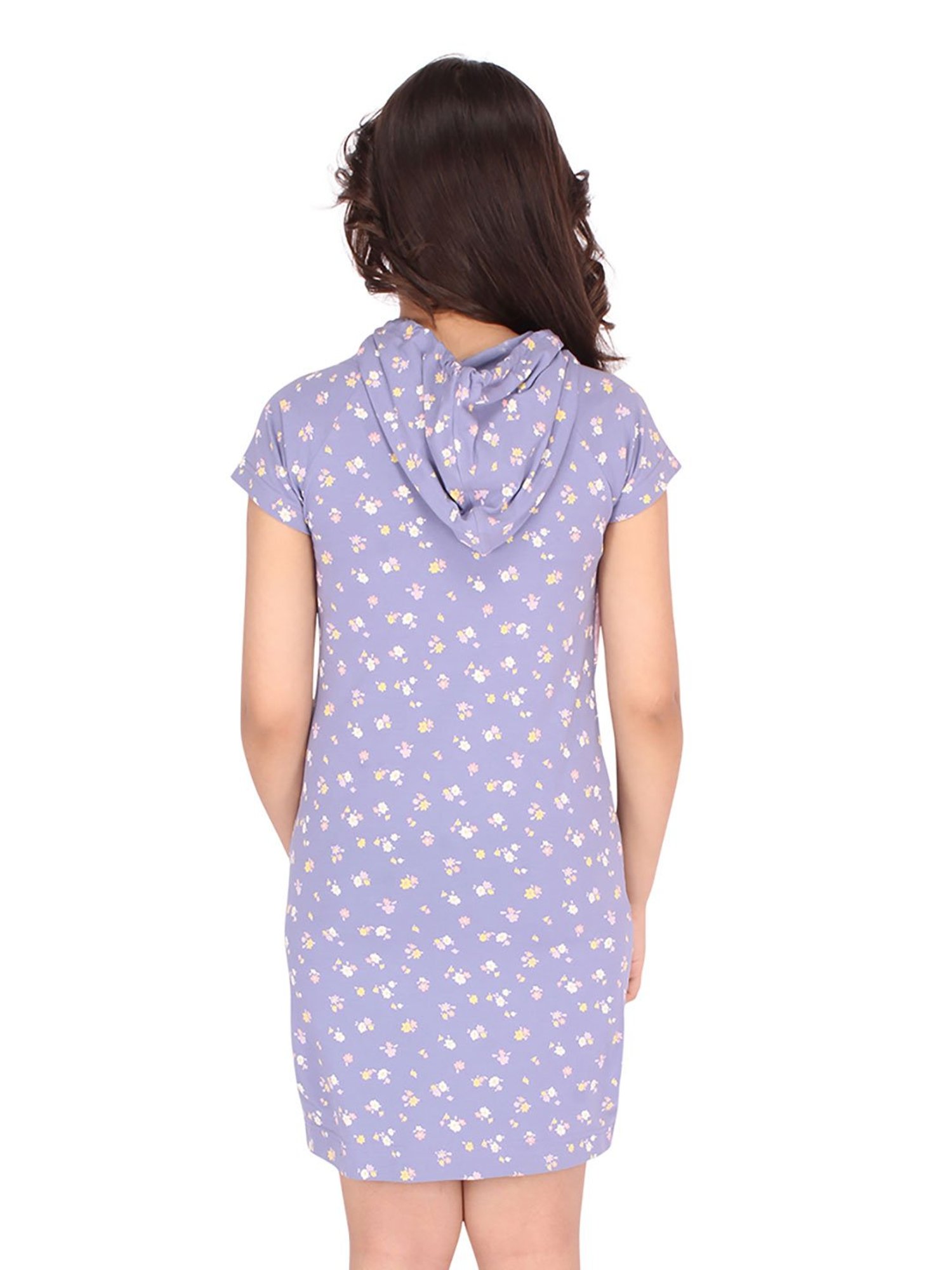 Cutecumber Kids Purple Printed Dress