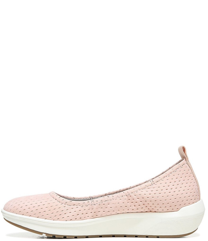 Naturalizer Philippa Perforated Leather Wedge Slip-Ons