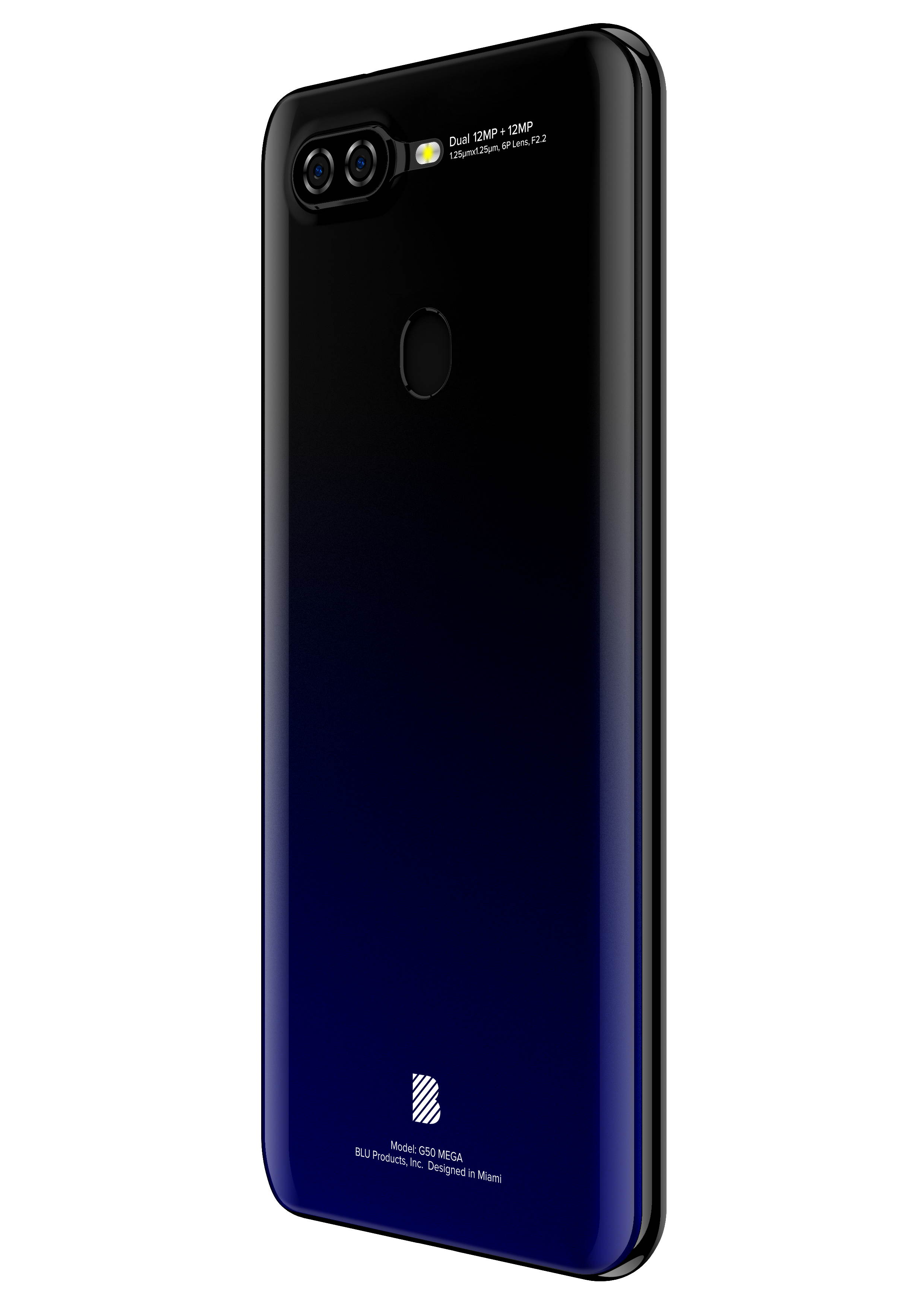 BLU G50 Mega G0390WW 32GB GSM Unlocked Android Smart Phone - Red