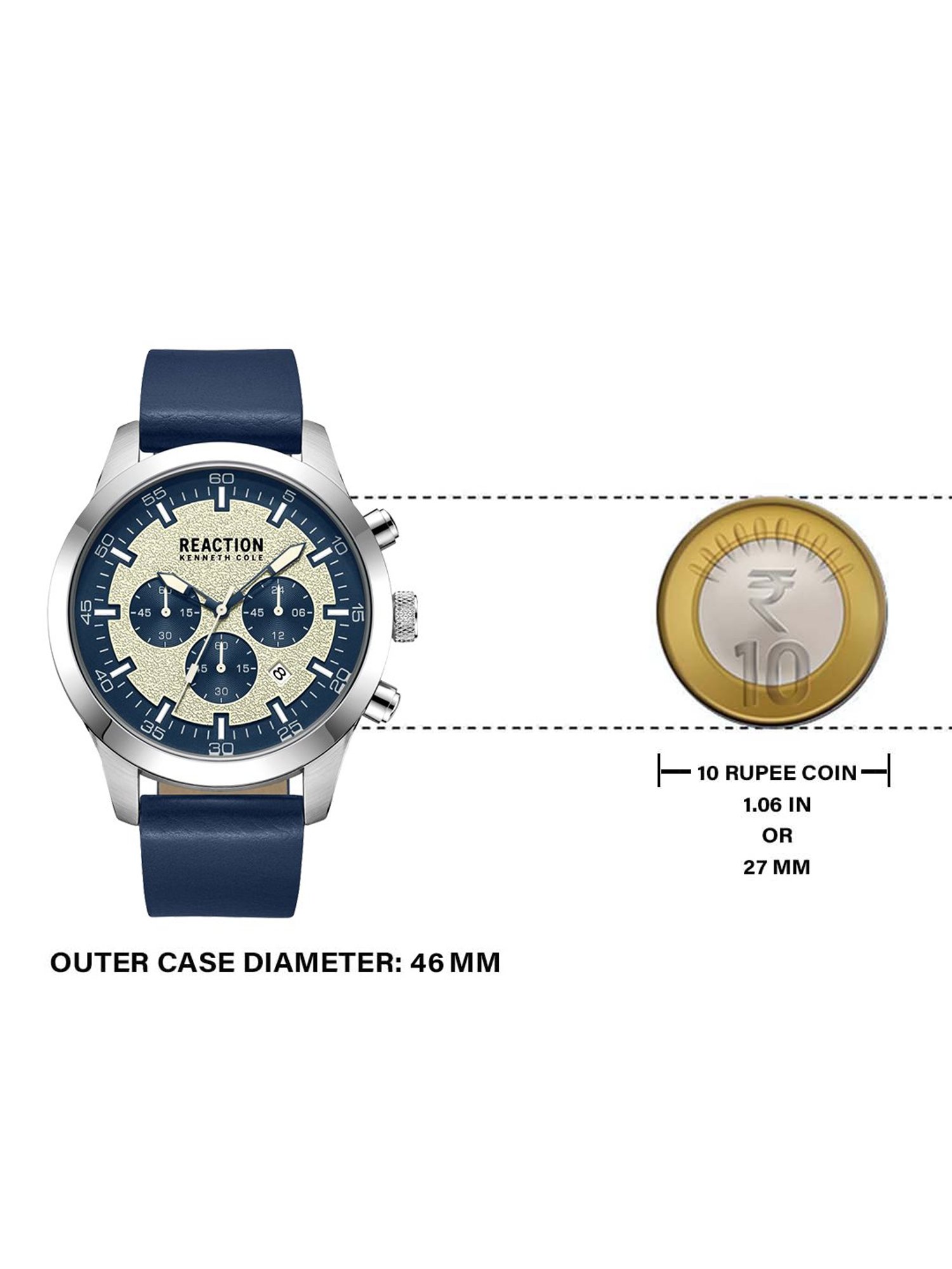 Reaction Kenneth Cole KRWGC9005401 Analog Watch for Men