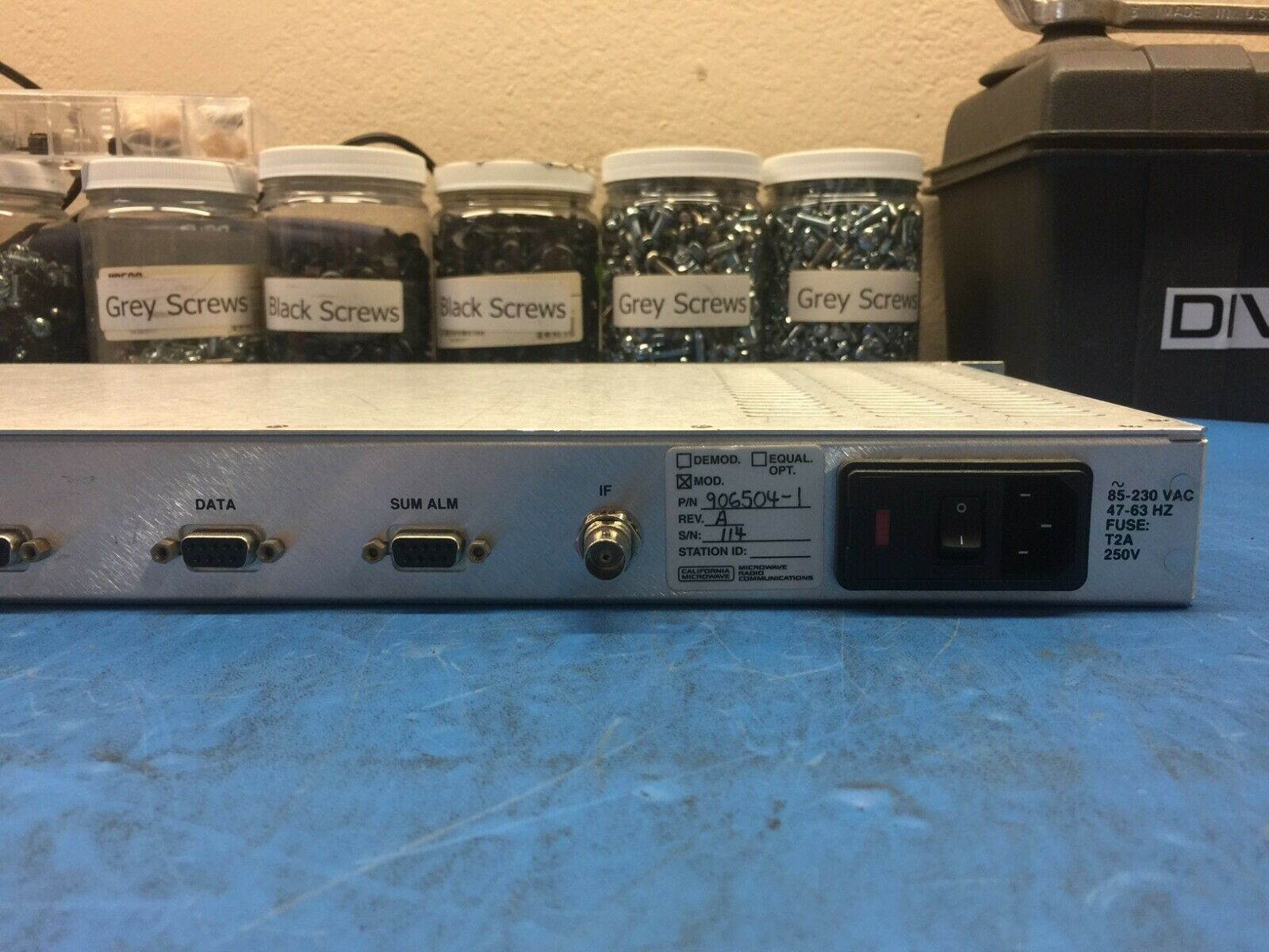 Microwave Radio Communications QM2 Modulator