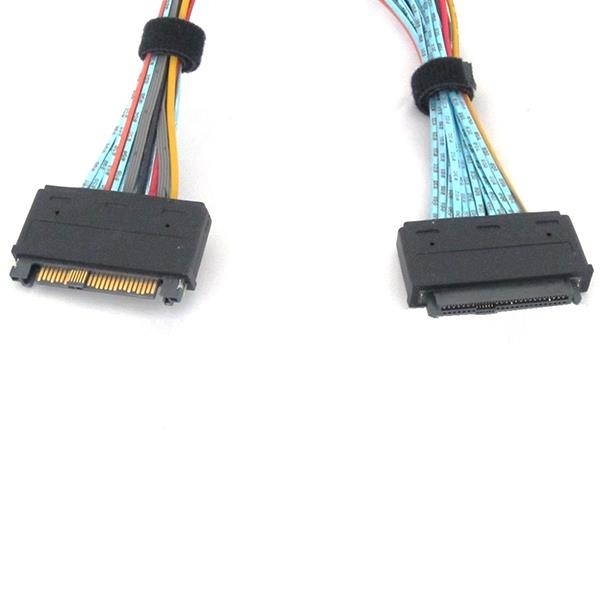 &zwnj;SFF-8639 68 Pin U.2 Cable Extension Cable - 1.5 Meter